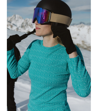 Блуза Icebreaker W's 260 Vertex LS Thermal Top Herenga Winter 2024