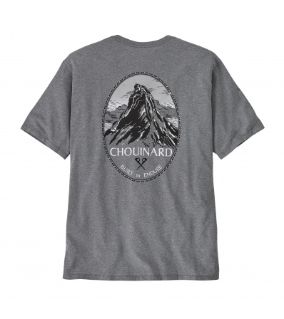 Тениска Patagonia Chouinard Crest Pocket Responsibili-Tee M's Summer 2025