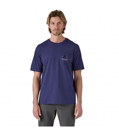 Тениска Patagonia Chouinard Crest Pocket Responsibili-Tee M's Summer 2025