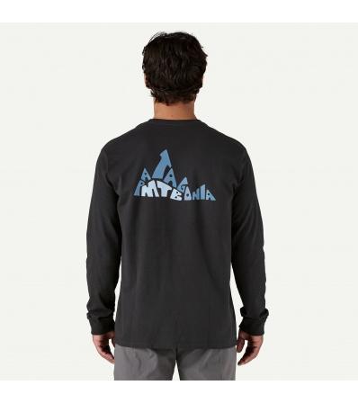Блуза Patagonia Long Sleeve Berm Logo Responsibili-Tee M's