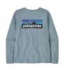 Блуза Patagonia Long-Sleeved P-6 Logo Responsibili-Tee W's Winter 2025